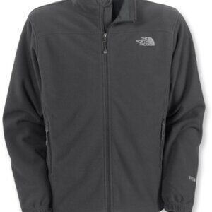 The North Face Jacket Men’s Windwall Sueded Fleece Full Zip Size L Gray